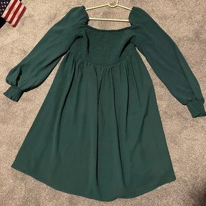 Shein Maternity Ruched Top Dress- Size Large